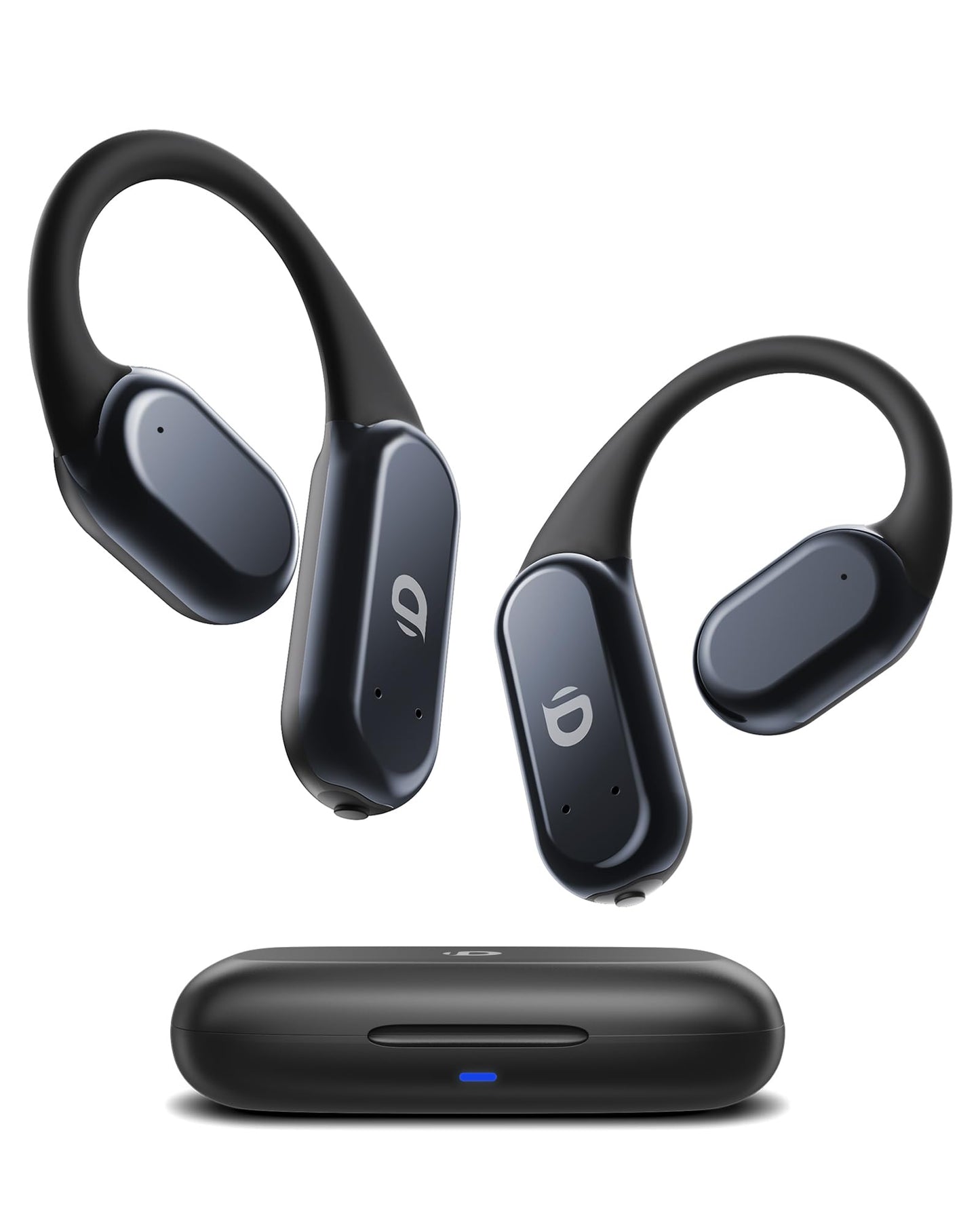 DEMICEA Gen 2 Open Ear Headphones - True Bone Conduction Wireless Earphones, Bluetooth 6.0, Tuned for Audio, Fit for Running, Yoga, Up to 60H Playtime