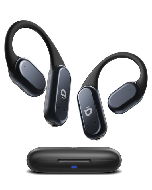 DEMICEA Gen 2 Open Ear Headphones - True Bone Conduction Wireless Earphones, Bluetooth 6.0, Tuned for Audio, Fit for Running, Yoga, Up to 60H Playtime