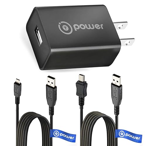 T-Power 5v AC DC Adapter for Zoom AD-17 AD17 AD-0017D AD-17D, Zoom H1, H2n, H5, H6, Q2HD, Q4, Q2N, Q4N Q8 and R8 Recorders Power Supply Cord Cable PS…