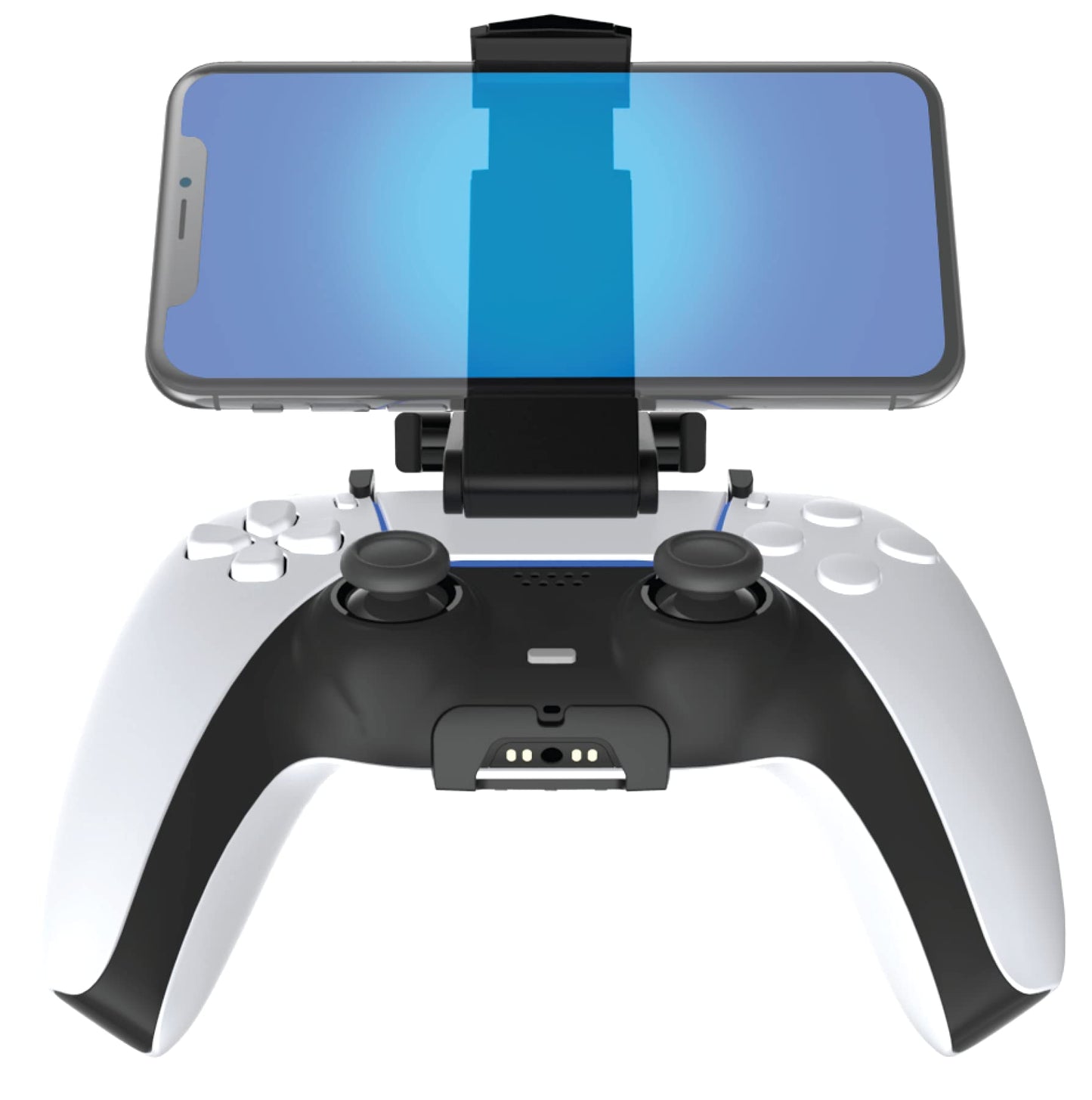 Bionik Pro Kit for PlayStation 5: Powerful 50mm Gaming Headset with RGB Color, Controller Charge Base, Phone Holder, Lynx Cable & USB Cable