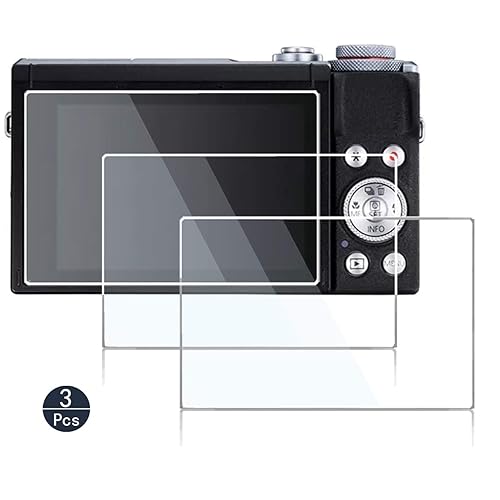 debous Screen Protector Compatible for Canon EOS M200 Powershot G7 X Mark III G7X III Digital Camera,Anti-Scratch Tempered Glass Clera Hard Protective