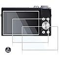 debous Screen Protector Compatible for Canon EOS M200 Powershot G7 X Mark III G7X III Digital Camera,Anti-Scratch Tempered Glass Clera Hard Protective