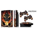 PS3-Original-Designer skin for FAT Playstation 3 System, PS3 Controller skin included - Firestorm