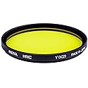 HOYA HMC K2 55mm Lens Filter (Yellow)- Tonal Enhancing Camera Filter for B&W Photography with Slim Aluminum Frame, Multi-Coated Optical Glass, Reduces