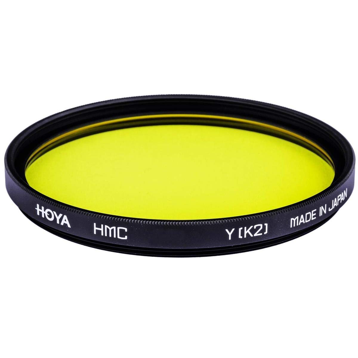 HOYA HMC K2 55mm Lens Filter (Yellow)- Tonal Enhancing Camera Filter for B&W Photography with Slim Aluminum Frame, Multi-Coated Optical Glass, Reduces