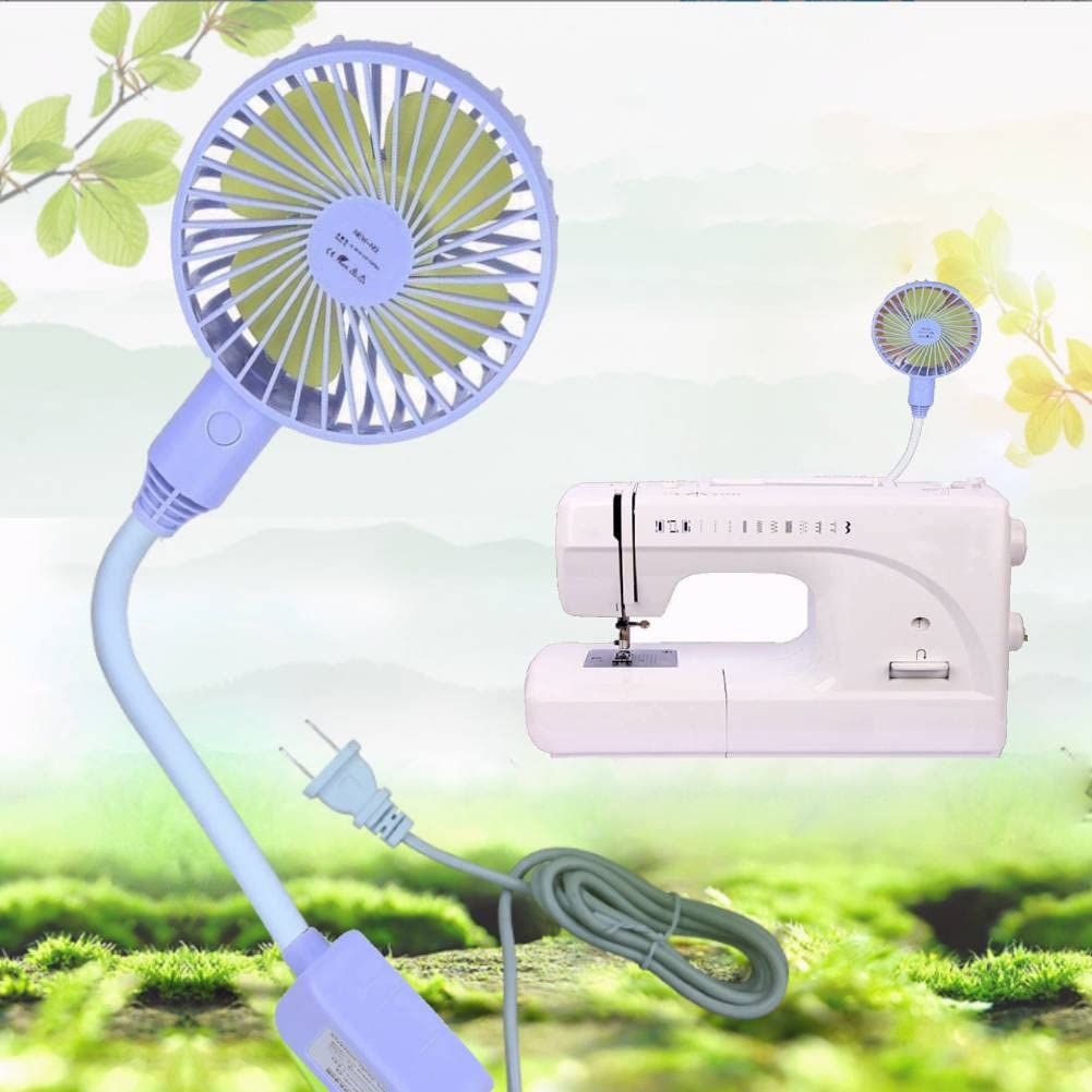 Pssopp Mini Fan Desk Fan, Magnetic Fan Three Speed Adjustable Cooling Desktop Fans Ultra Quiet Flexible Electric Fans with Super Magnetic Base