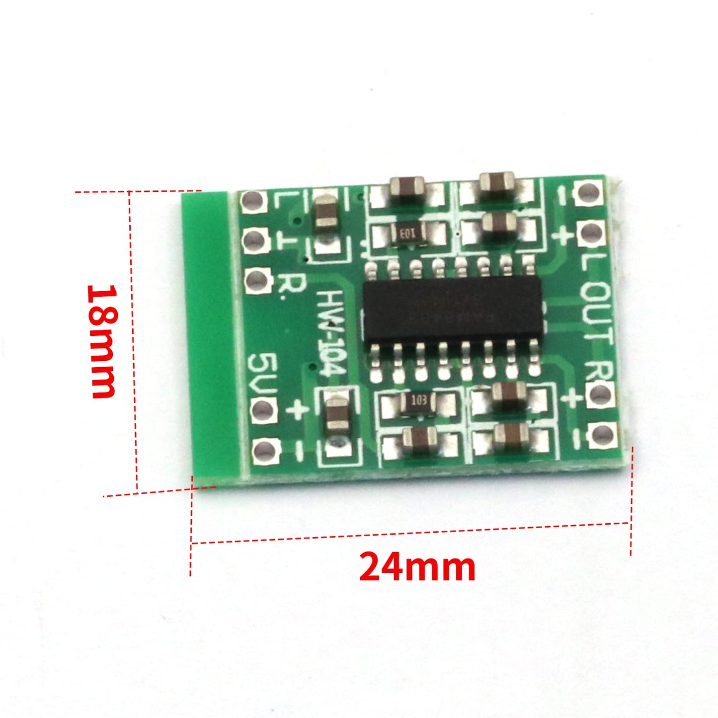V TELESKY 15Pcs PAM8403-Based Amplifier Module Mini 2.5V-5V Digital Amplifier Board Class D for DIY Audio AMP Speakers