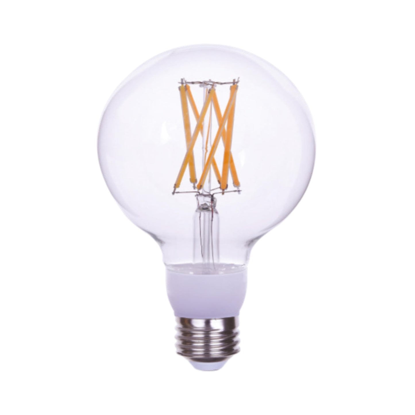 Goodlite G-20128 Filament 100 Watt Equivalent, G30 Edison Style, 1600 Lumens, Medium E26 Base LED Light Bulb Dimmable, Clear Warm White 3000k
