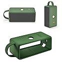Ferbao Silicone Cover Case for Marshall Emberton III Speaker,Protective Skin Travel Carrying Case Compatible with Marshall Emberton III(Green)