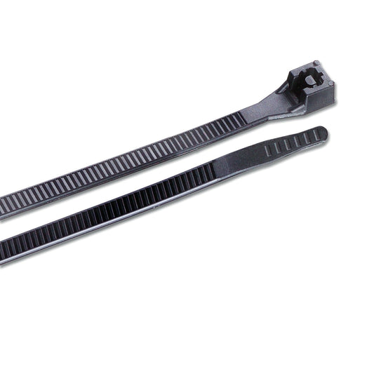 Gardner Bender 46-210UVB DoubleLock Cable Tie, 11 Inch., lbs. Tensile Strength, Wire / Cord Management Industrial and Household Use, Nylon Zip Tie