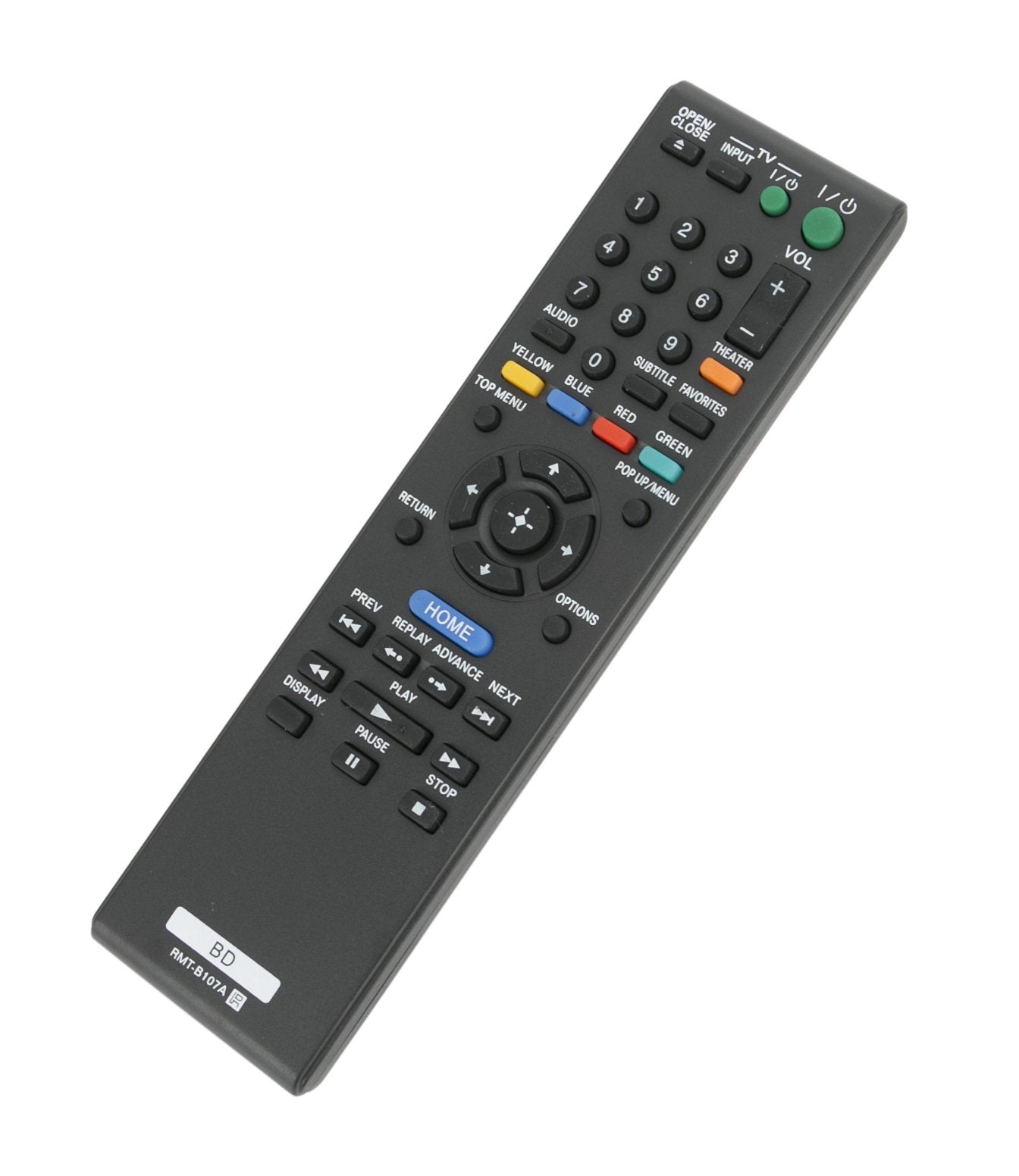 New Remote Control RMT-B107A fits for SONY BLU-RAY DISC PLAYER BDP-S270/WM BDP-S370 BDP-S470 BDP-S570 BDP-BX37 BDP-BX57 BDP-S270 BDP-S570/WM RMTB107A