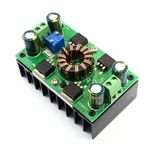 Auto Boost Buck Converter, 5A(Max 10A) DC 5V-30V to 1.25-30V Voltage Regulator Constant Voltage Constant Current CV CC Auto Step-Up/Down Boost…