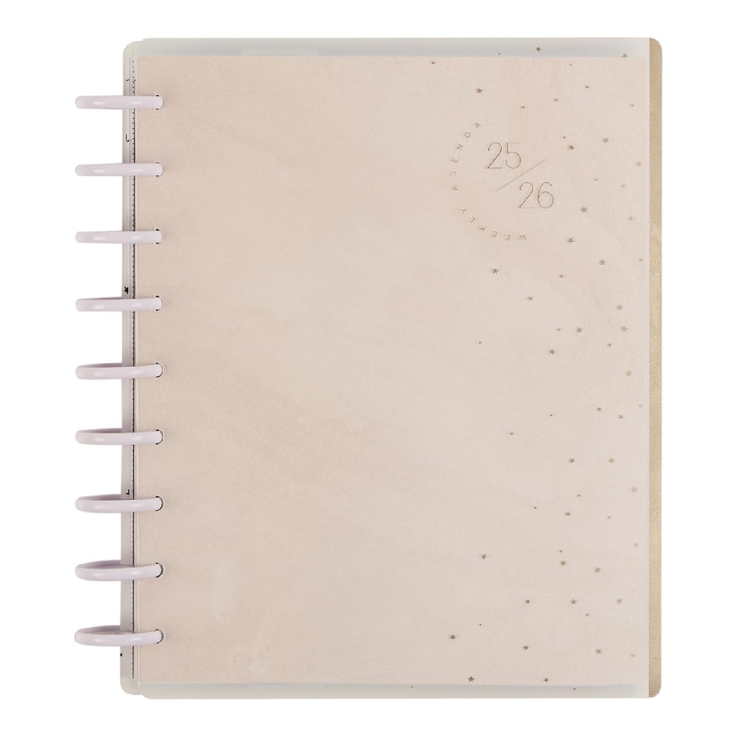 Happy Planner Disc-Bound 12-Month July 2025-June 2026 Planner with 3 Extra Months, Classic Size, Student Layout, Painted Gradients