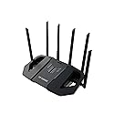 ASUS TUF Gaming BE6500 WiFi 7 Router - Dual-Band, Up to 6.5 Gbps Wireless, Game Accelerator, Multi-Link Operation (MLO), (x4) 2.5GbE Ports, Mesh + VPN