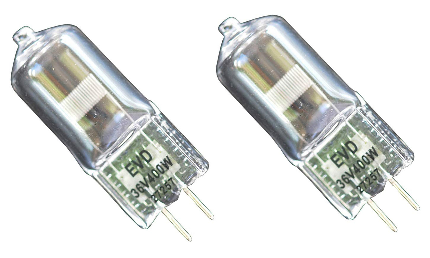 2pcs EVD 36V 400W Replacement Bulb for American DJ Gyro Mirage 1 & 2 Ninja Probe Typhoon Tempest - Boxlight ProColor 2101 2100 2680 2020 - Atlas