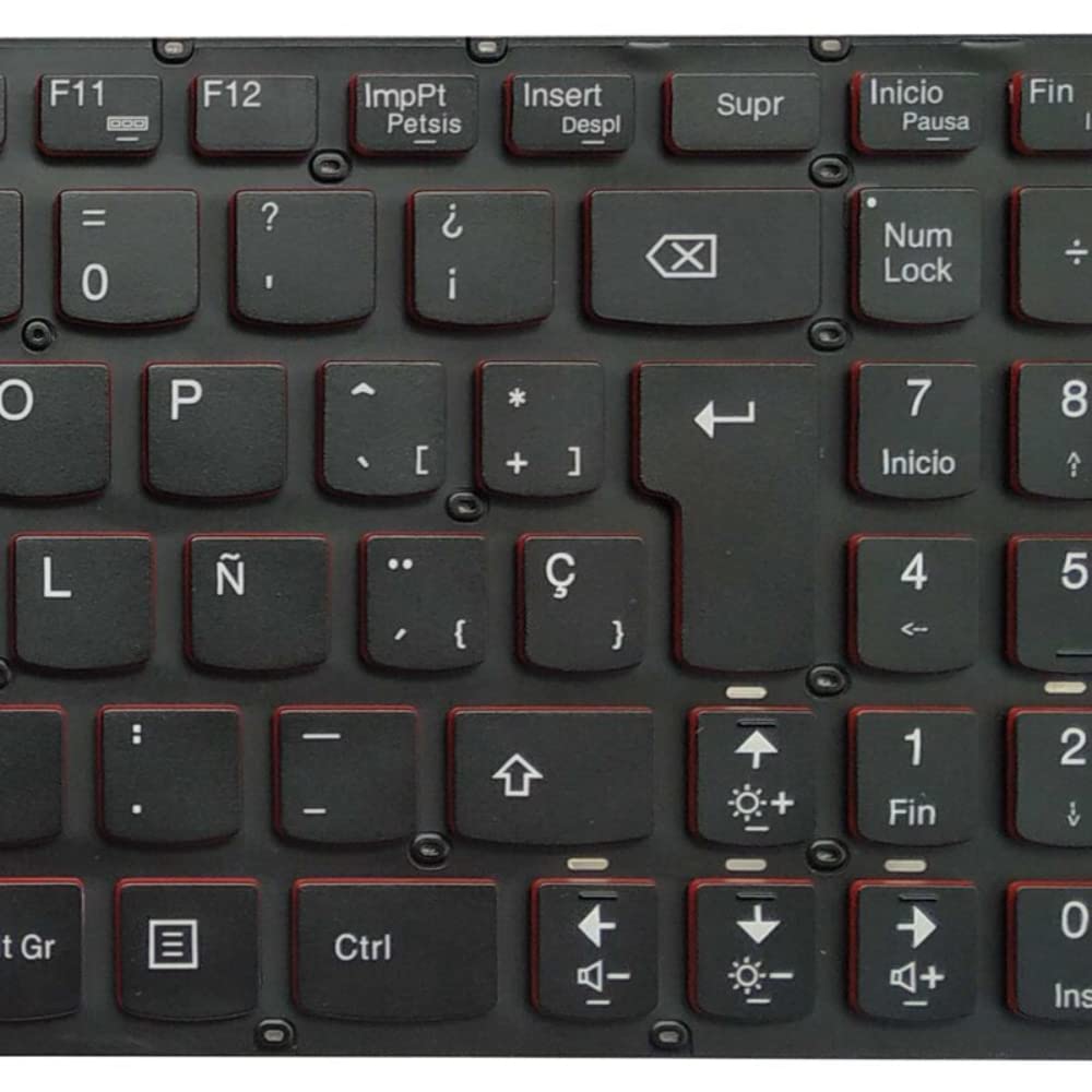 New Spanish/SP Keyboard for Lenovo Y50 Y50-70 Y50-70A Y50-70AM-IFI Y50-70AS-ISE Y70 Y70-70T Y70P-70 with Backlight