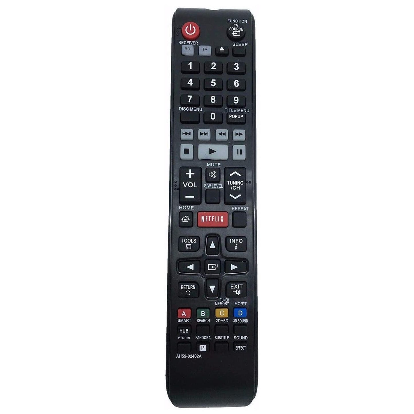 Beyution New Replaced Samsung Remote Home-Theater Blu-Ray Tv Remote Ah59-02402A for Samsung Hte4500Za Hte6730Wza Hte5500Wza-Same As Original