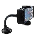 Fonus Car Mount Windshield Holder Compatible with Samsung Galaxy A26/A36/A56 5G, Glass Cradle Swivel Dock Suction