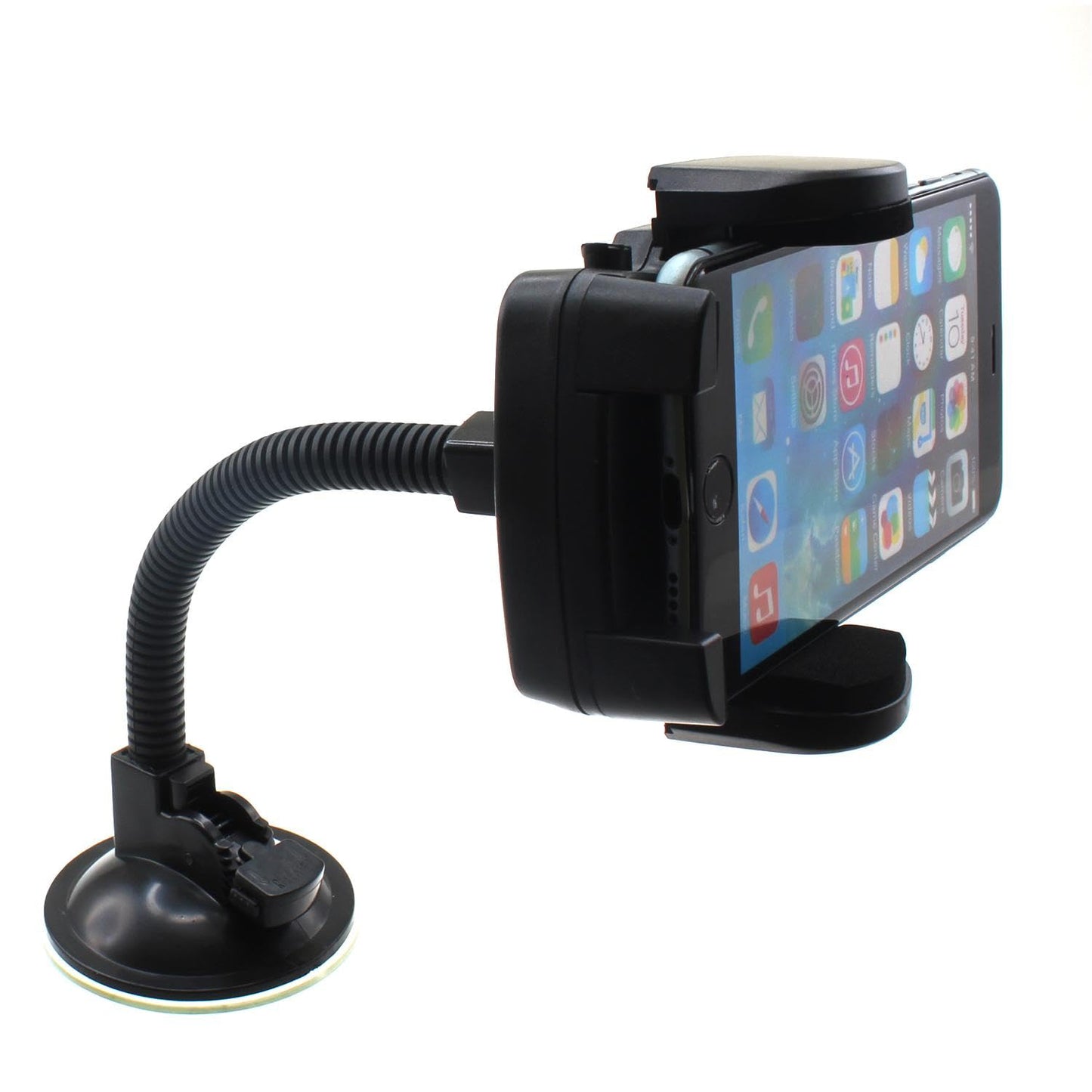 Fonus Car Mount Windshield Holder Compatible with Samsung Galaxy A26/A36/A56 5G, Glass Cradle Swivel Dock Suction
