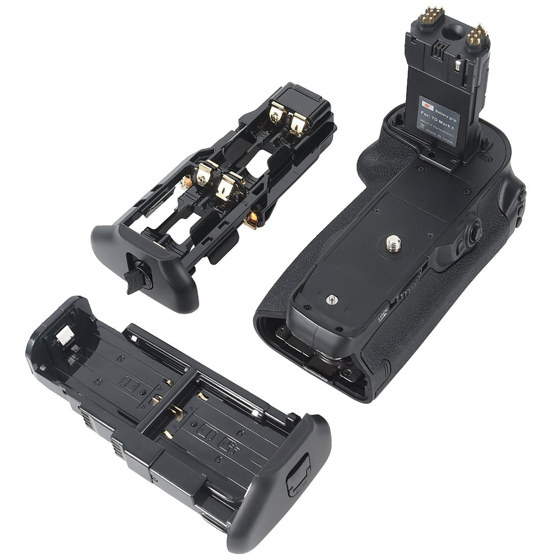 DSTE Replacement for Pro BG-E16 Vertical Battery Grip Compatible Canon 7D Mark II Digital Camera as LP-E6
