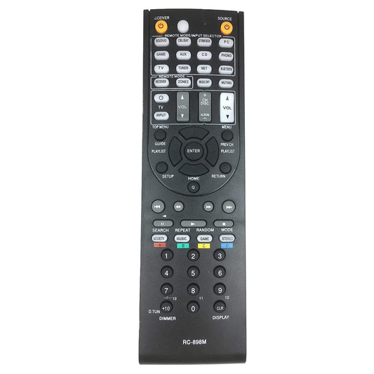 GHUST RC-898M Remote Control Replacement for Onkyo AV Receiver Home Theater System TXNR646 TX-NR646 TXNR747 TX-NR747 TXNR545 TX-NR545