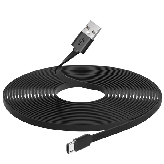 Power Extension Cable Compatible with Wyze Cam,WyzeCam Pan,OG,Kasa Cam,YI Dome Home,Nest-Cam Indoor,Furbo Dog,Blink,Netvue,Oculus Go,Arlo Pro Q,Amazon