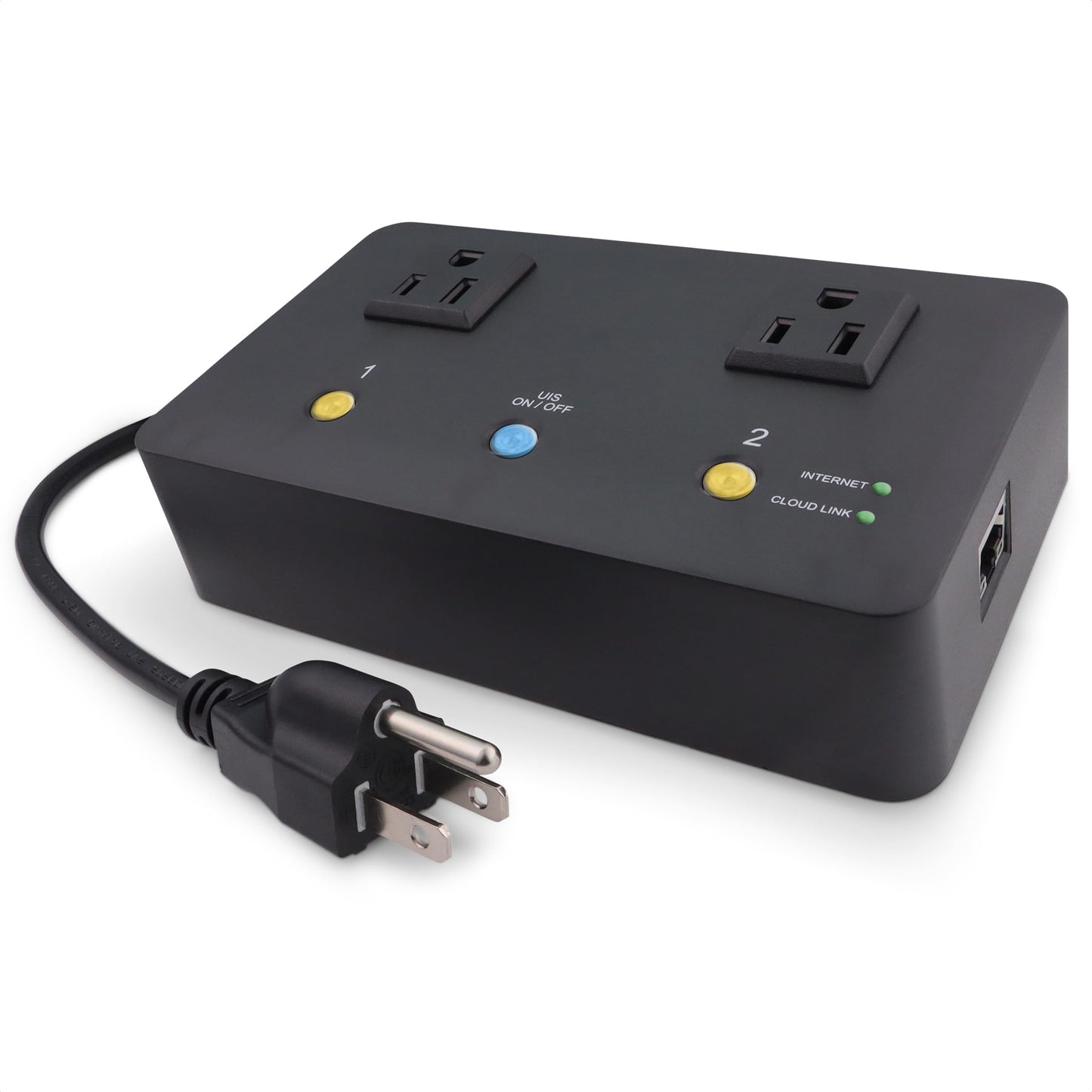 MSNSwitch2 Internet Enabled IP Remote Power Switch with Reboot - Control via Smartphone App, Cloud Service, Web Browser or API - 2 Independent AC