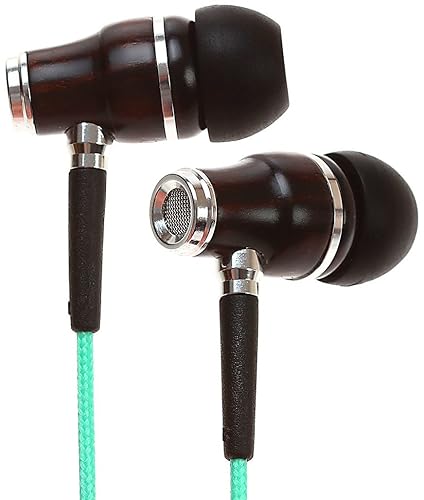 ebasy Ear Earphones in Ear Headphones Wired Earbuds with Microphone Mic Stereo and Volume Control Waterproof Metal Wired Earphone for Earphone Earbud…