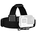 Head Strap Mount Compatible with GoPro Hero 13 12 11 10 9 8/AKASO EK7000 Brave 4 5 6 7 LE V50X/Dragon