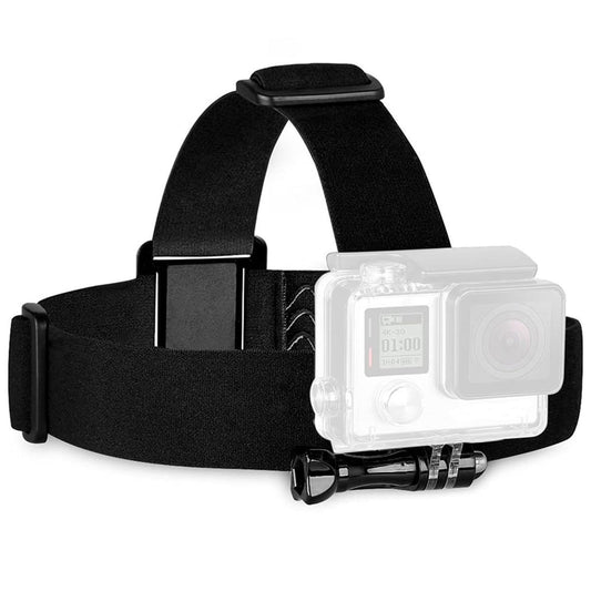Head Strap Mount Compatible with GoPro Hero 13 12 11 10 9 8/AKASO EK7000 Brave 4 5 6 7 LE V50X/Dragon