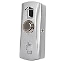 UHPPOTE Zinc Alloy Shell Door Push To Exit Button NO/COM Output for Access Control