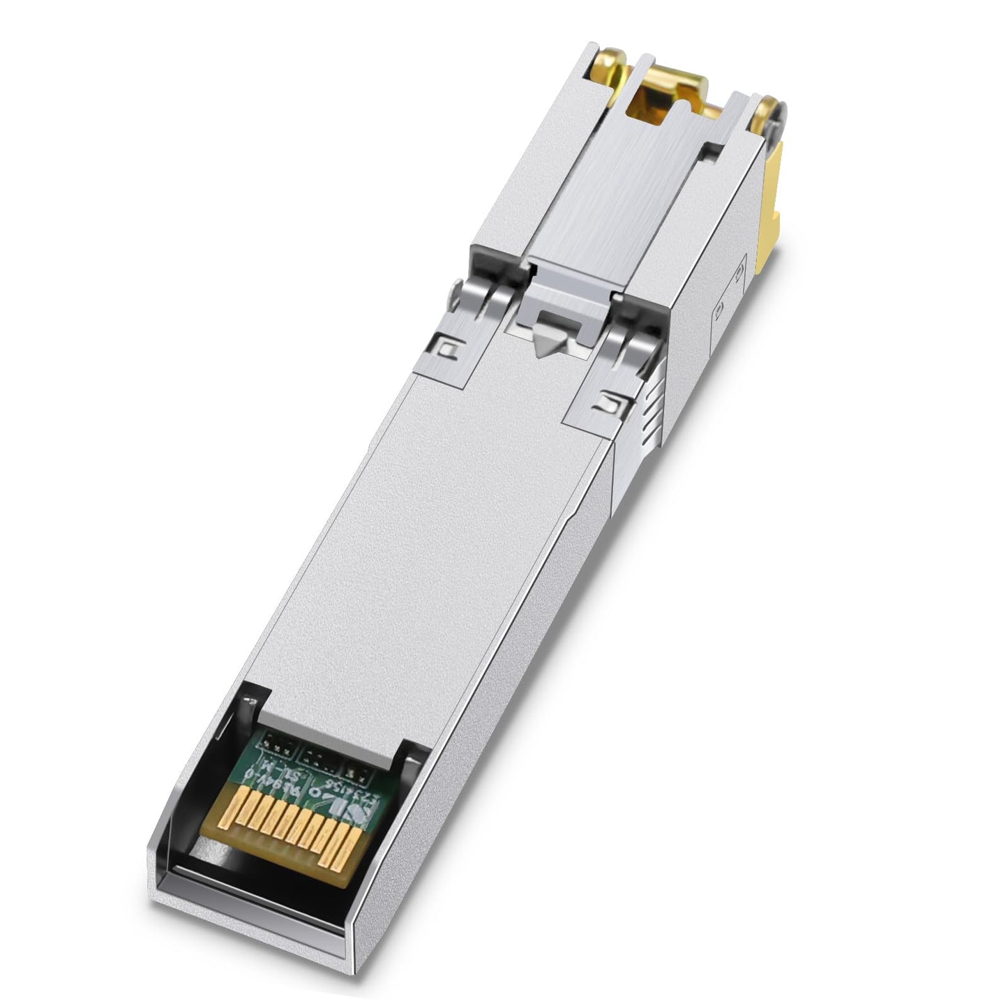 10GBASE-T SFP+ RJ45 Network Transceiver Module, 10Gb SFP to RJ-45 Copper Mini GBIC Low Working Temp Compatible with Cisco SFP-10G-T-S, Ubiquiti, Open