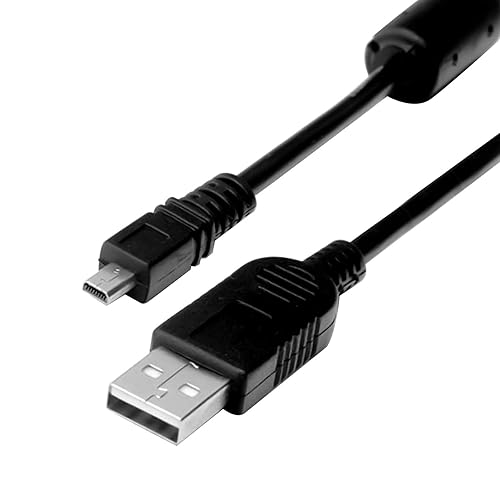 Replacement USB Camera Transfer Data Charging Cable Cord for Sony Cybershot Cyber-Shot DSCH200, DSCH300, DSCW370, DSCW800, DSCW830, DSC-H200