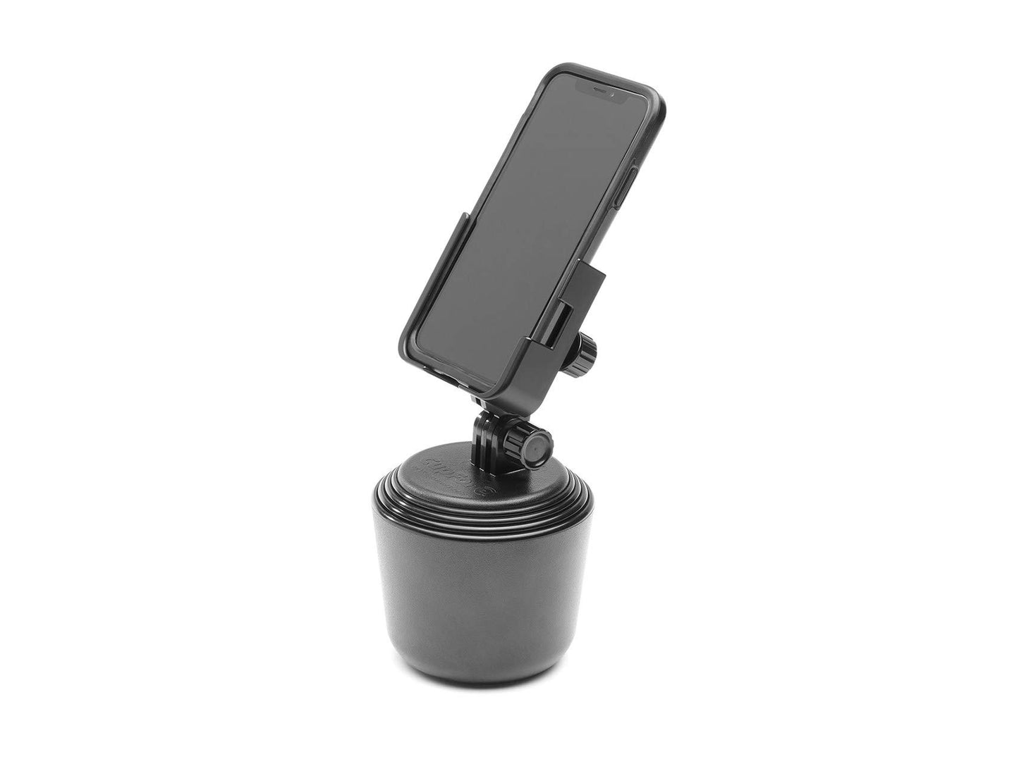 WeatherTech CupFone Two View - Adjustable, Universal Cup Holder Phone Mount Car & Truck Accessory - Best Design for iPhone & Smartphone Charging