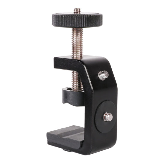 QYXINC C Clamp Camera Clamp Mount with 1/4" Screw for Photo Studio Video DSLR,Cameras, Light Stand, Desk, Rods, Hooks, Shelves, Cross Bars