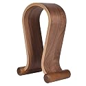 SAMDI Wood Headphone Stand, Headphone Holder Wood Headset Stand Compatible for Sony, Bose, Shure, Jabra, JBL, AKG Gaming Headphones Display et