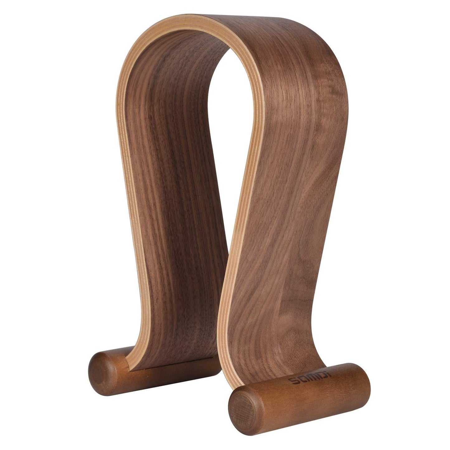 SAMDI Wood Headphone Stand, Headphone Holder Wood Headset Stand Compatible for Sony, Bose, Shure, Jabra, JBL, AKG Gaming Headphones Display et