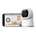 eufy Indoor Cam E30, Latest Generation, 4K UHD Security Camera, Pet/Dog/Baby Camera with Phone app, Color Night Vision, Human/Pet Auto Tracking, 360