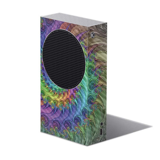 MightySkins Carbon Fiber Skin Compatible with Xbox Series S - Tripping | Protective, Durable Textured Carbon Fiber Finish | Easy to Apply and Change