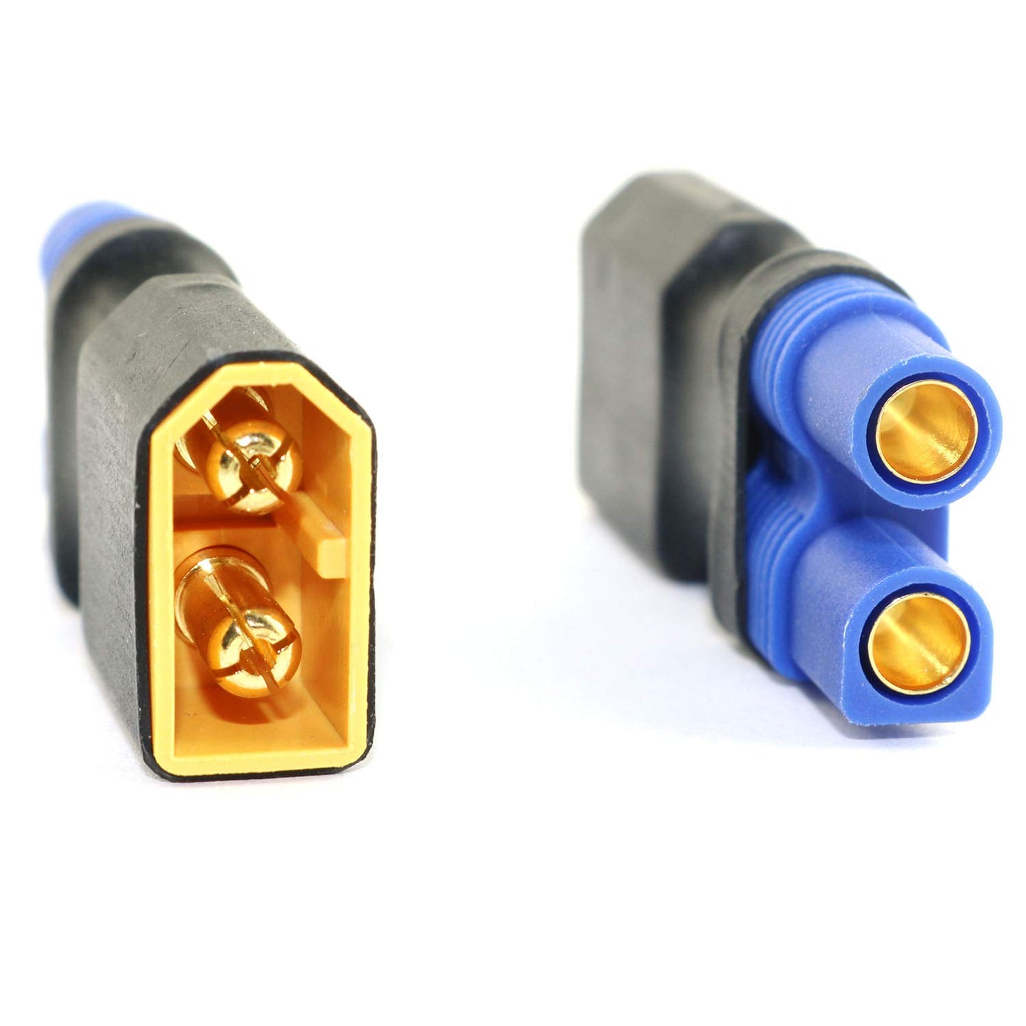 RuiLing 2-Pack XT60 Male to EC3 Female Converter Connector Adapter No Wires