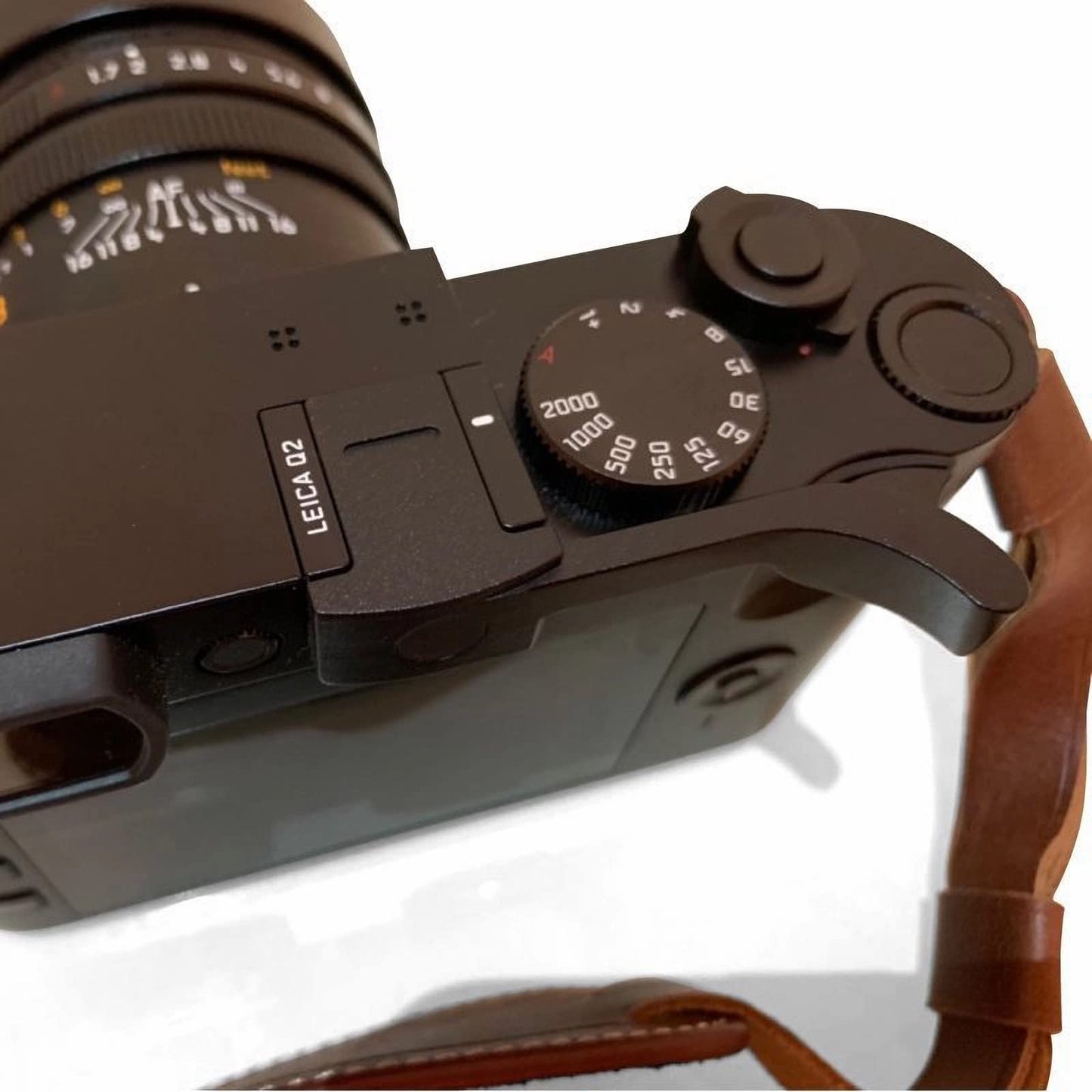 YEWOOP LQ2-G Thumb Stand Metal Thumbs Up Grip Compatible with Leica Q2 Better Balance & Grip Convenience, Camera Black Handgrip (Black Leica Q2 Hot