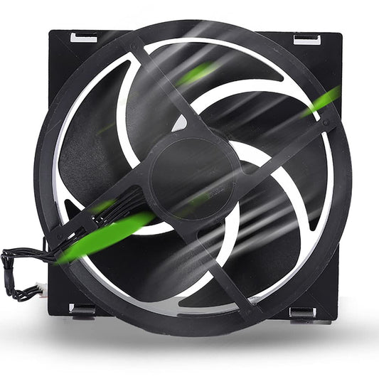 Internal Cooling Fan One Game Console, DC 12V Heat Exhauster Fan Cooler Replacement Part Kit(one)