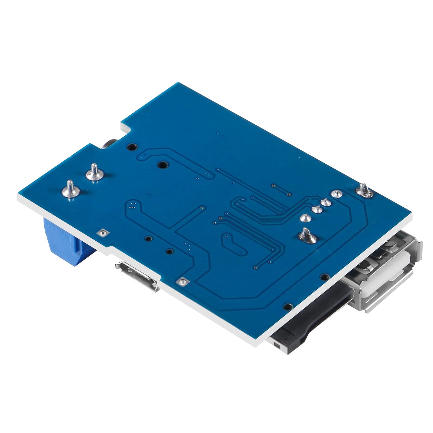 QCCAN 6PCS Micro USB MP3 Decoder Module TF Card U Disk MP3 Format Decoder Board Amplifier Decoding Audio Player Module 3.7-5.5V