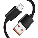Micro Charger Charging Cable Cord Compatible with for Anker Soundcore Life Q20, Anker Soundcore 2, Mini, Flare Mini Headphone Speakers -5ft