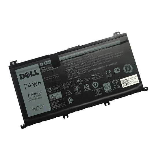 DELL 357F9 74Wh 6-Cell Rechargeable Battery For DELL Inspiron 15 5000 Gaming 5576,5577 ,Inspiron 15 7000 Gaming 7557,7559,7566,7567 Laptops ,Alternant