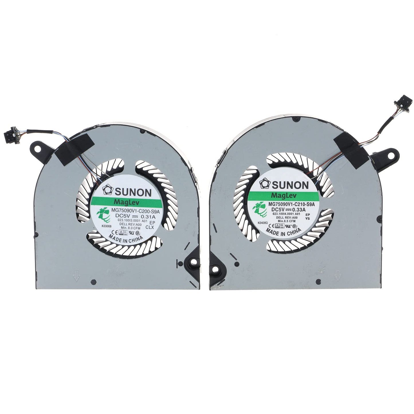 CPU+GPU Cooling Fan for DELL G5 15 SE 2020 5500 5505 I5505-A685GRY 0PC01D 0F3DF0 HJXMH