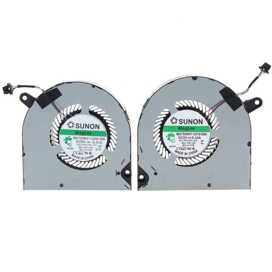 CPU+GPU Cooling Fan for DELL G5 15 SE 2020 5500 5505 I5505-A685GRY 0PC01D 0F3DF0 HJXMH