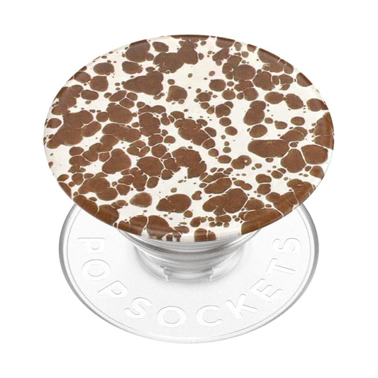 PopSockets Phone Grip with Expanding Kickstand, Adhesive Grip, Enamel - Spotted Soil