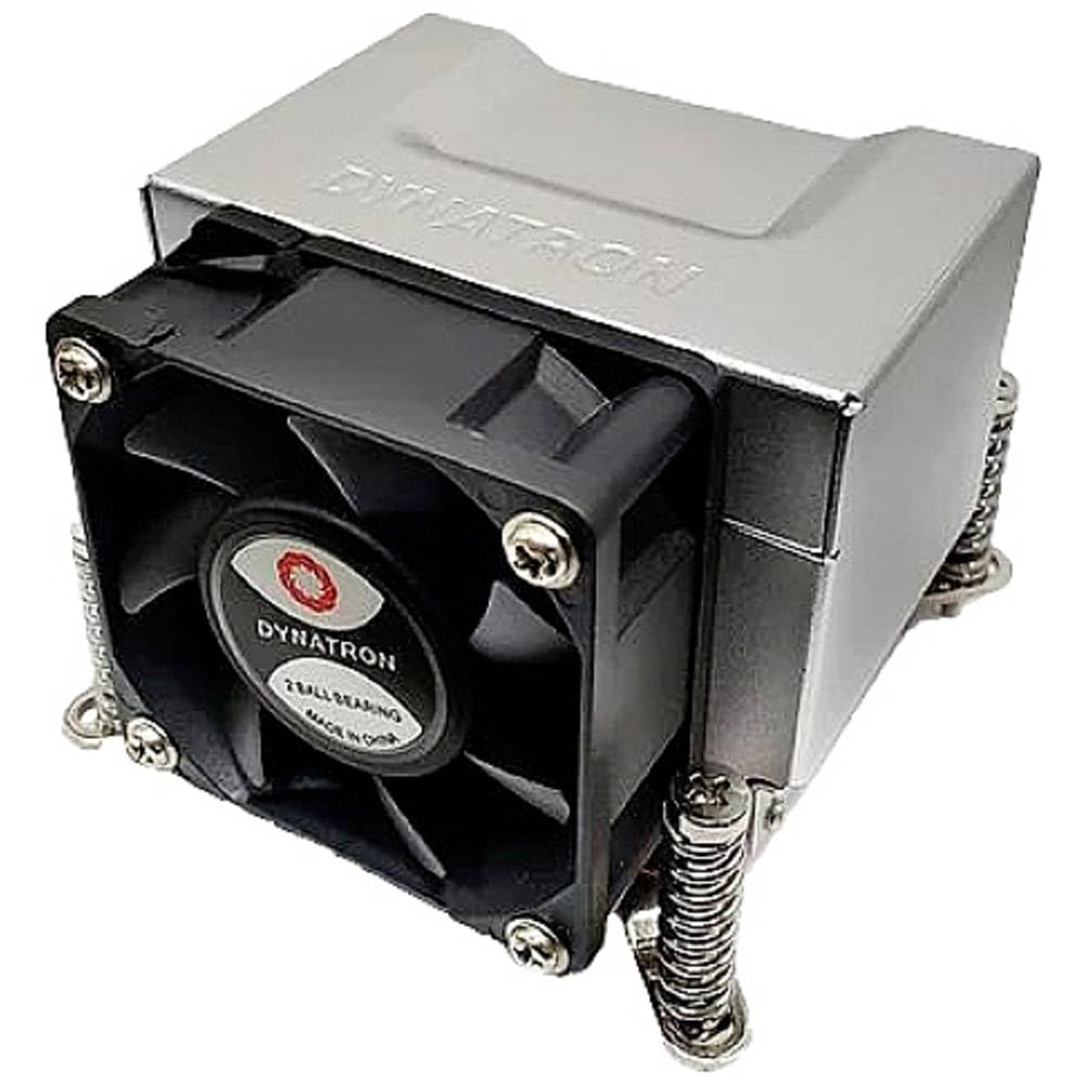Dynatron Q5 Recommend for Intel Socket LGA1700 Active CPU Cooler for 2U Server and Up, Support Up to 125 Watts CPU Power Heat Dissipation