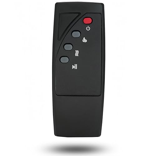Replacement Remote Control Compatible for Twin Star ChimneyFree ClassicFlame Dura Flame Fireplace Stove Heater IDF1030ARU-06-HD DF1021ARU DF1021ARU-02